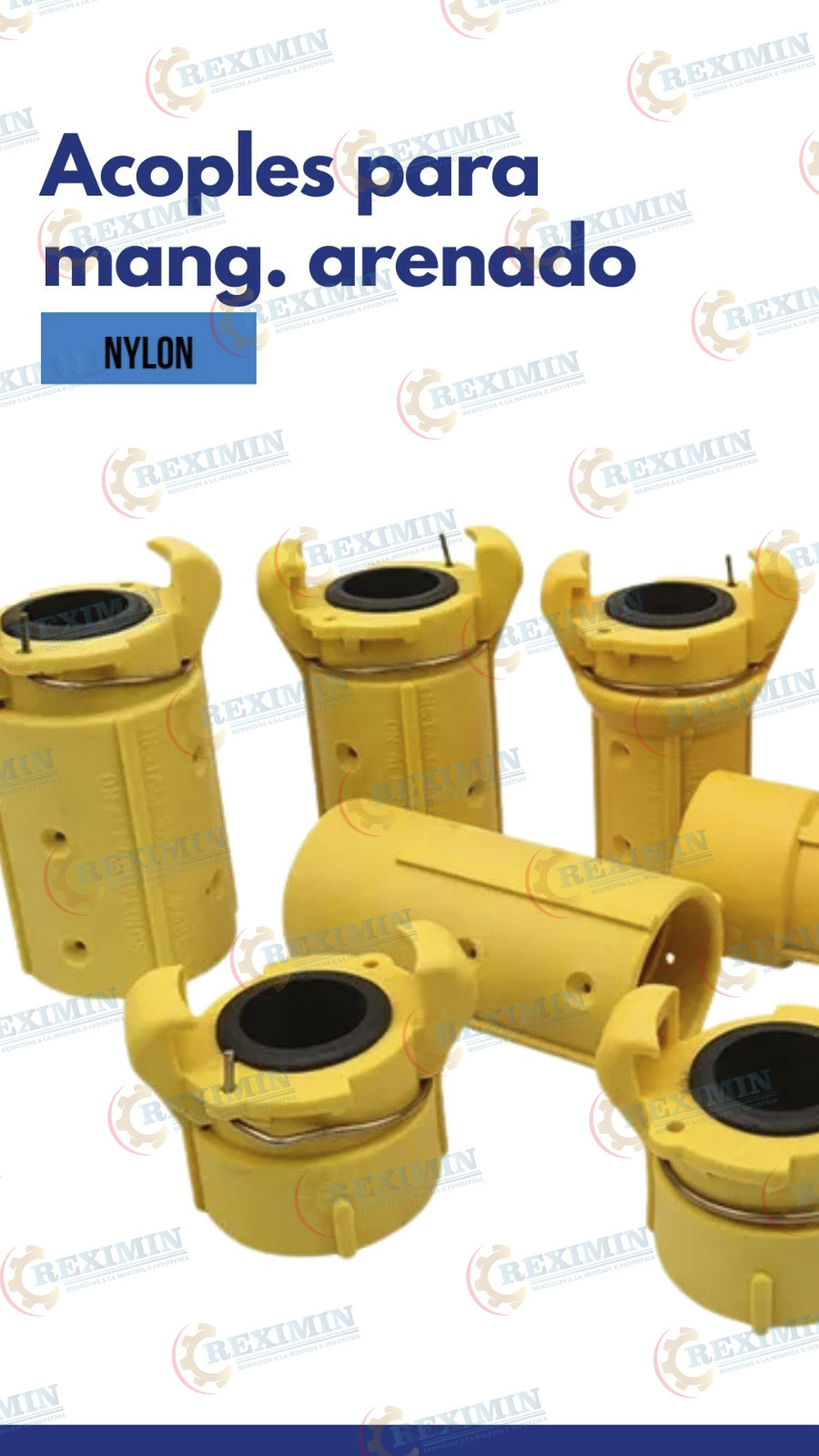 Acoples para Manguera Arenado