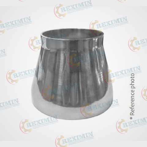 REDUCCIÓN CONCÉNTRICA SANITARIA ASTM A270 C-316L 3A EXTREMOS SOLDABLES