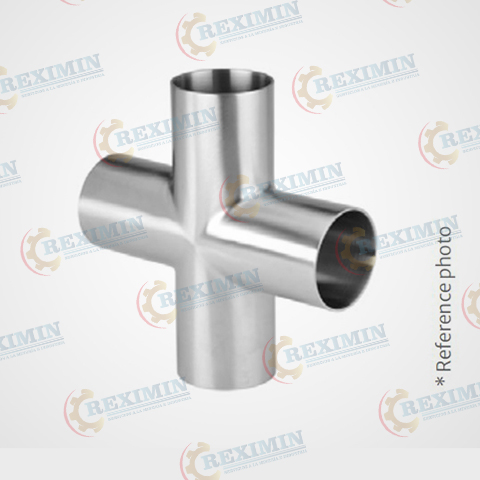 CRUZ SANITARIA ASTM A270 C-304 EXTREMOS SOLDABLES