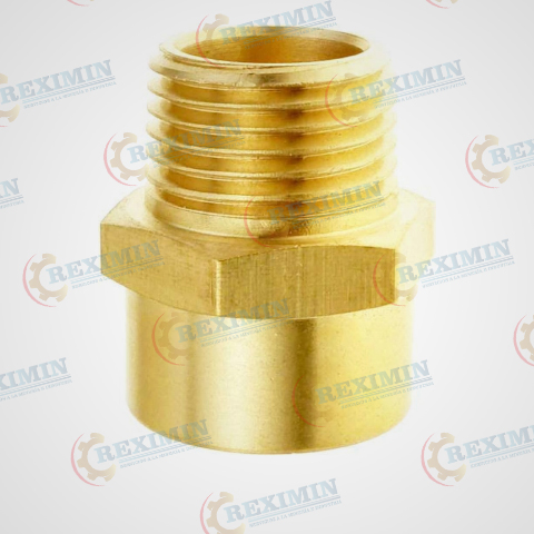 Niple Hexagonal soldable macho npt