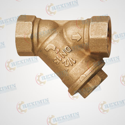 Válvula Filtro de Bronce